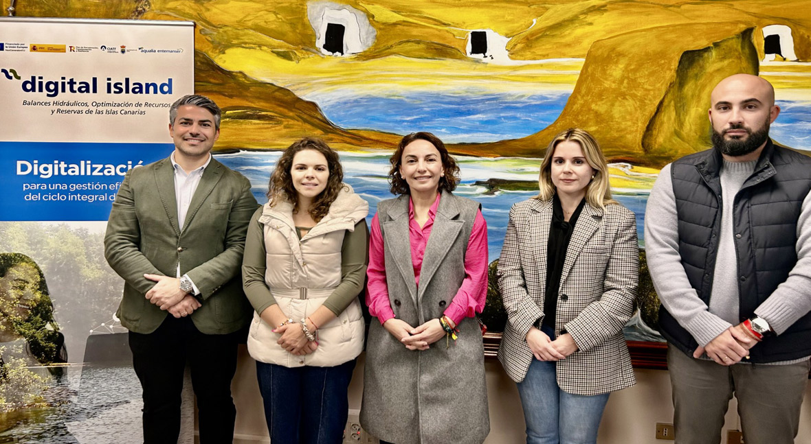 831 mil euros del PERTE para digitalizar las instalaciones del servicio de aguas de Arico