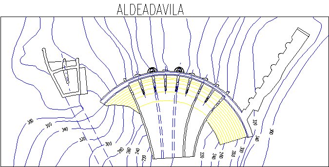 Planos presa Aldeadavila