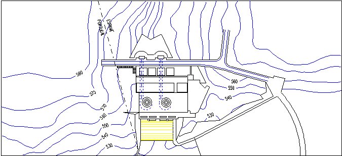 Planos presa Castro Collado