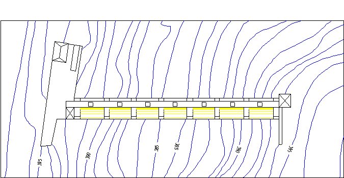Planos presa Cortijo, El