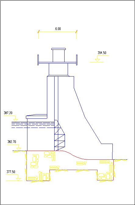 Planos presa Cortijo, El