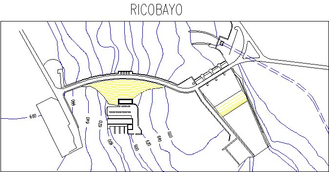 Planos presa Ricobayo