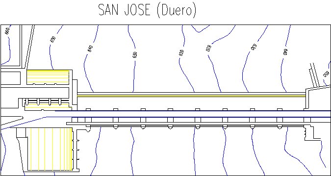 Planos presa San Jose