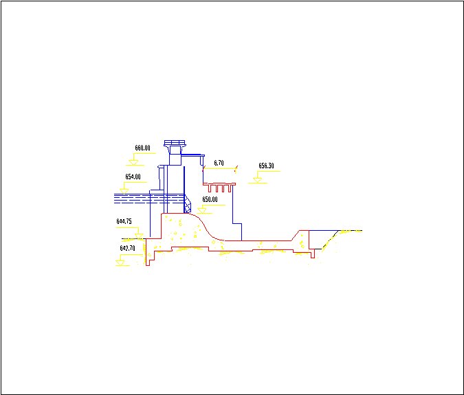 Planos presa San Jose