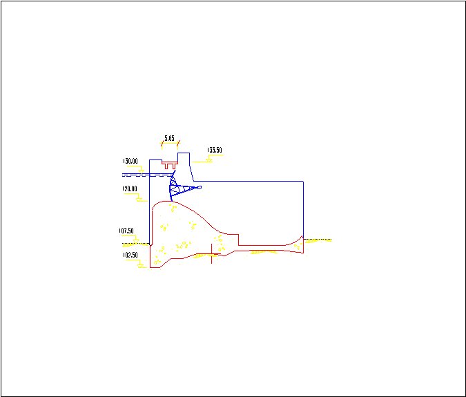 Planos presa San Pedro (Norte)