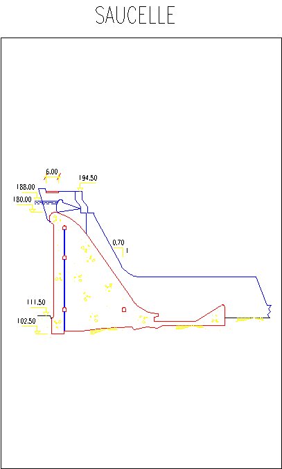 Planos presa Saucelle