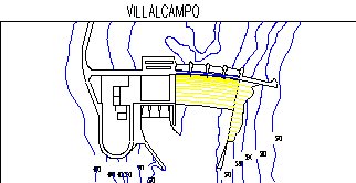 Planos presa Villalcampo